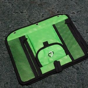 Lime Green Folder Organizer